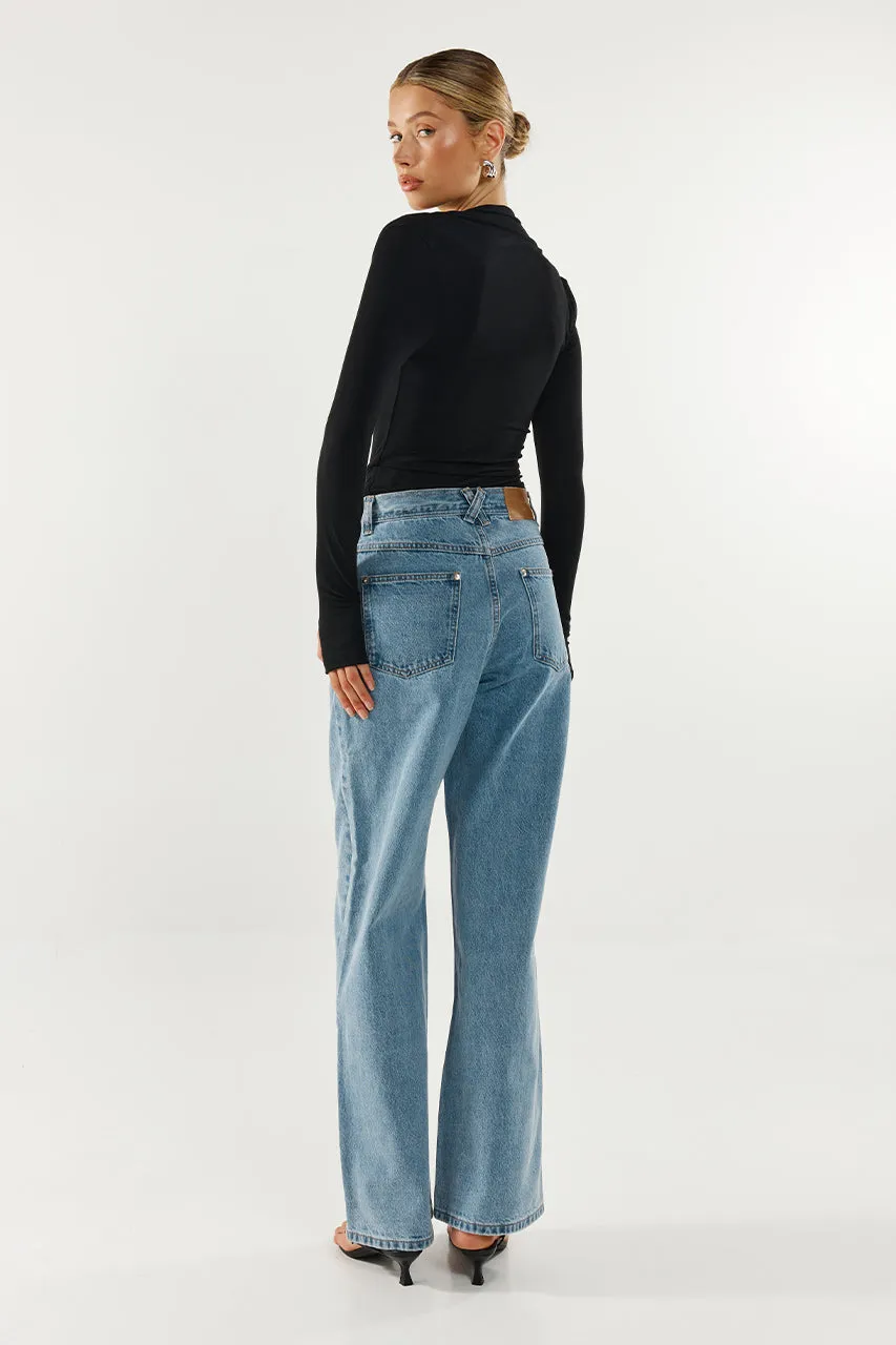 Laury Top | Black sold by Madison product image thumbnail 3