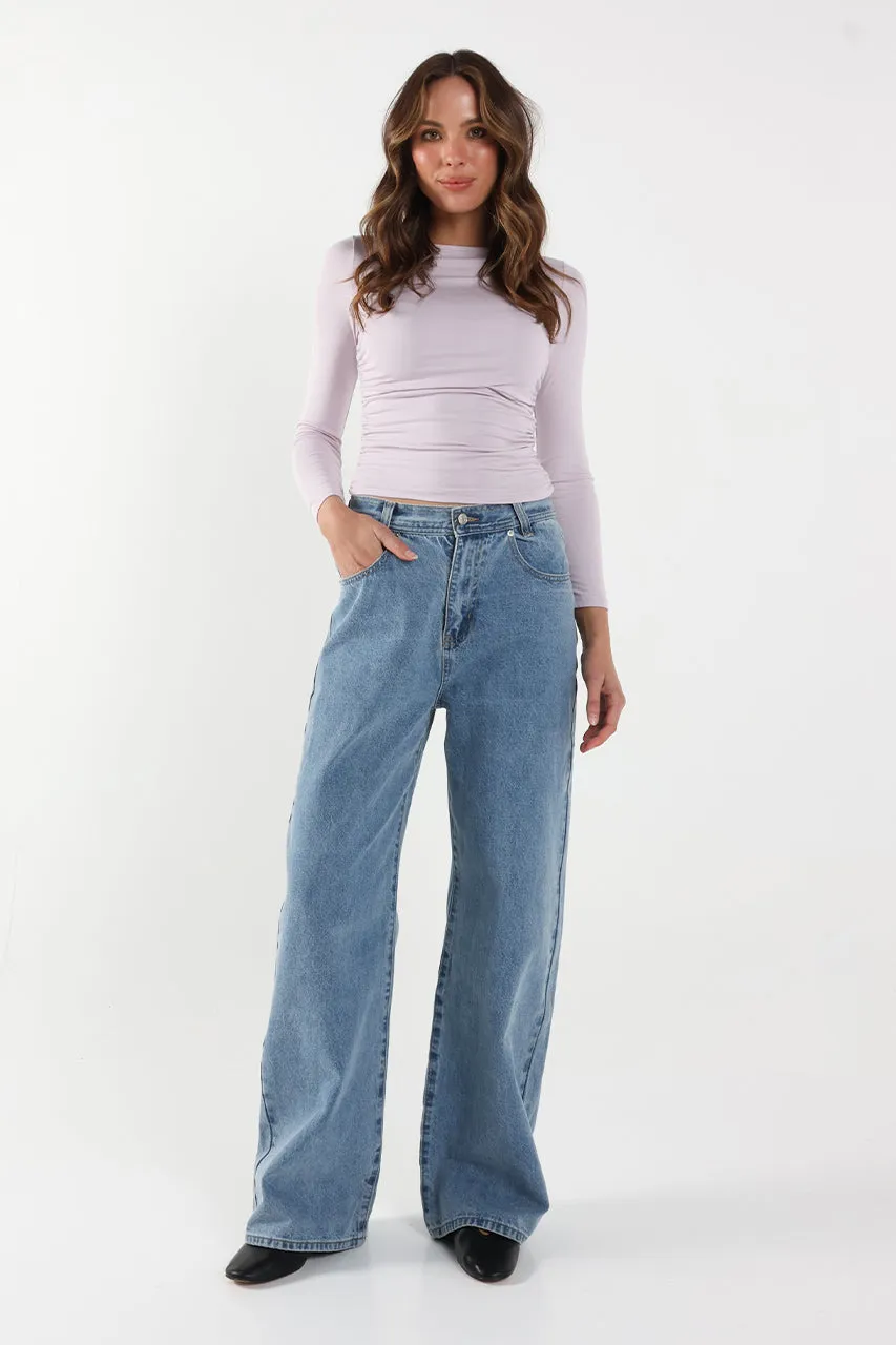 Lucca Top | Lilac sold by Madison product image thumbnail 2