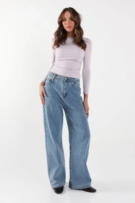 Lucca Top | Lilac sold by Madison