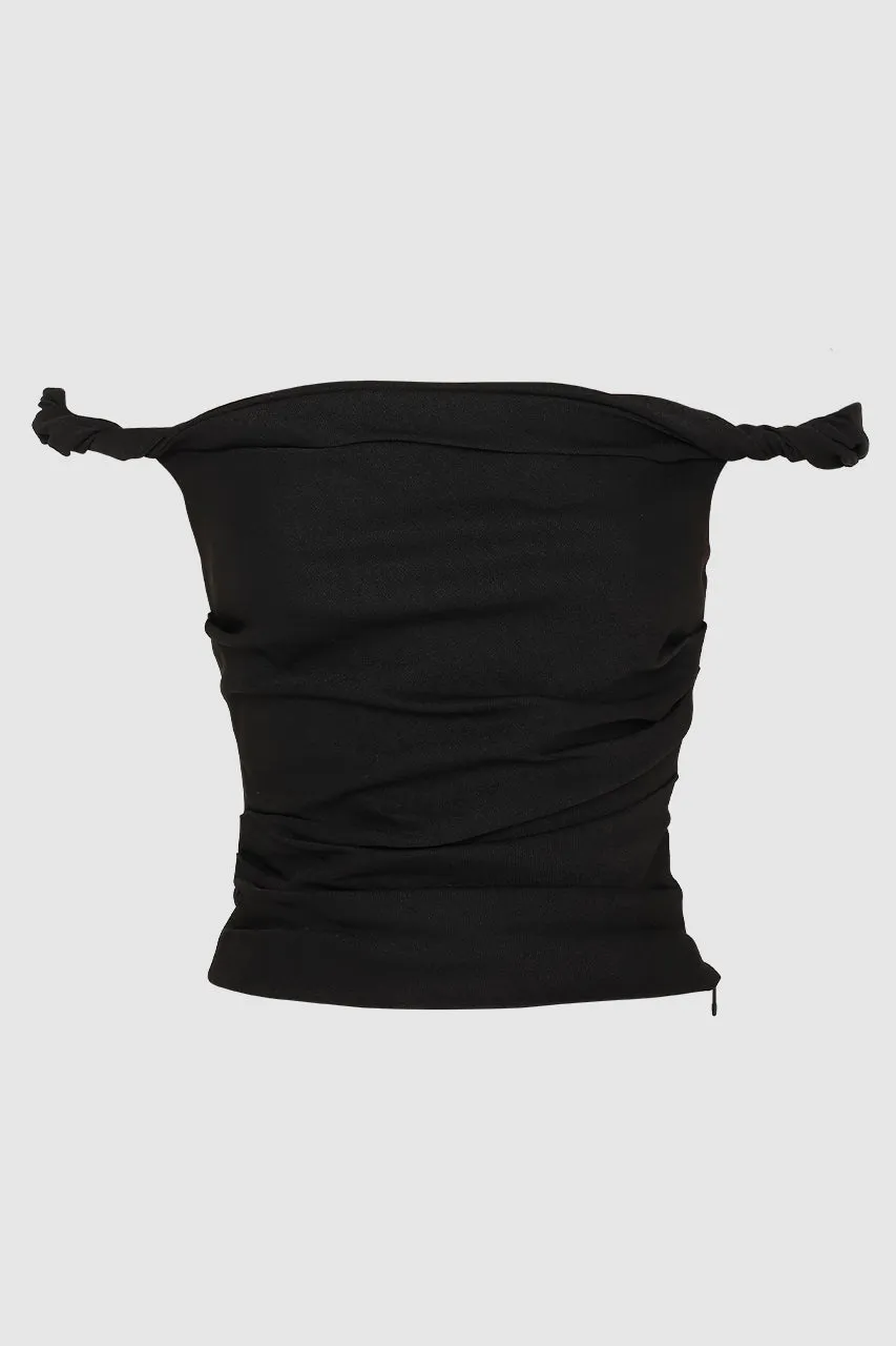 Dafni Top | Black sold by Madison product image thumbnail 5