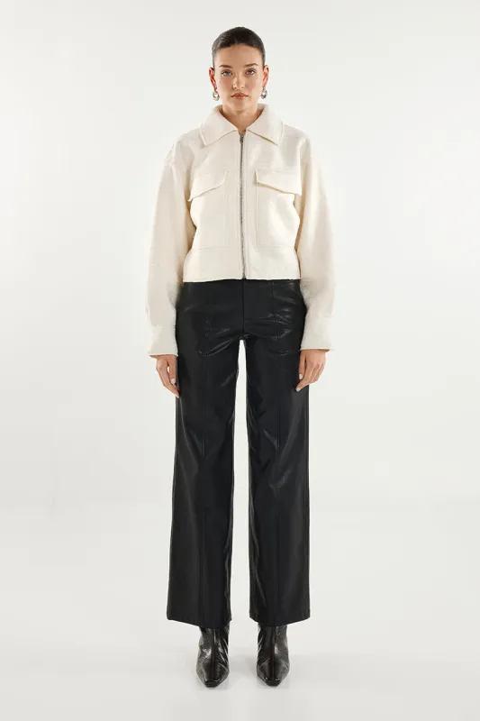 Deltora Jacket | White sold by Madison