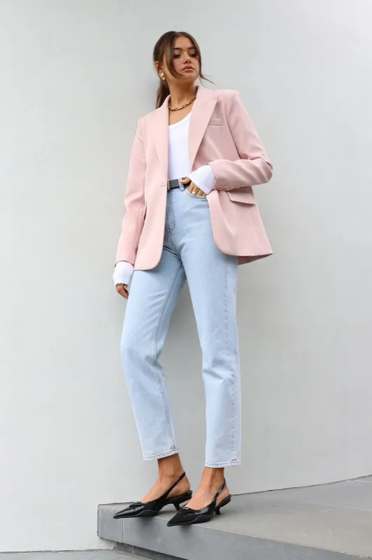 Audrey Blazer | Dusty Lilac sold by Madison