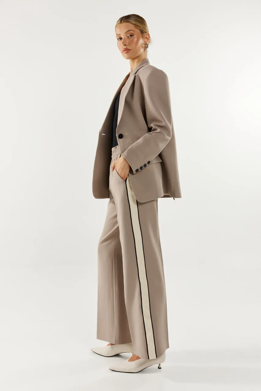 Domenica Blazer | Taupe sold by Madison product image thumbnail 2
