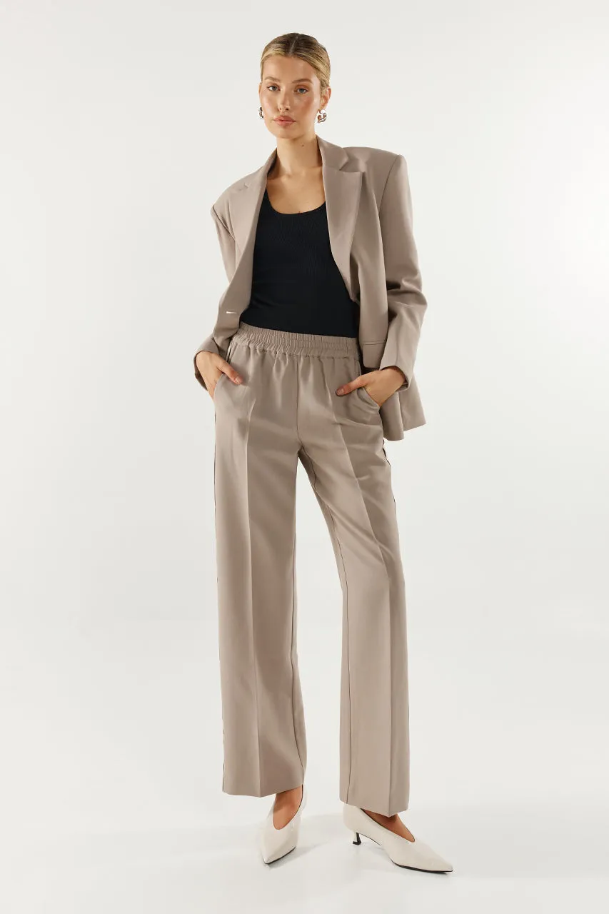 Domenica Blazer | Taupe sold by Madison product image thumbnail 4