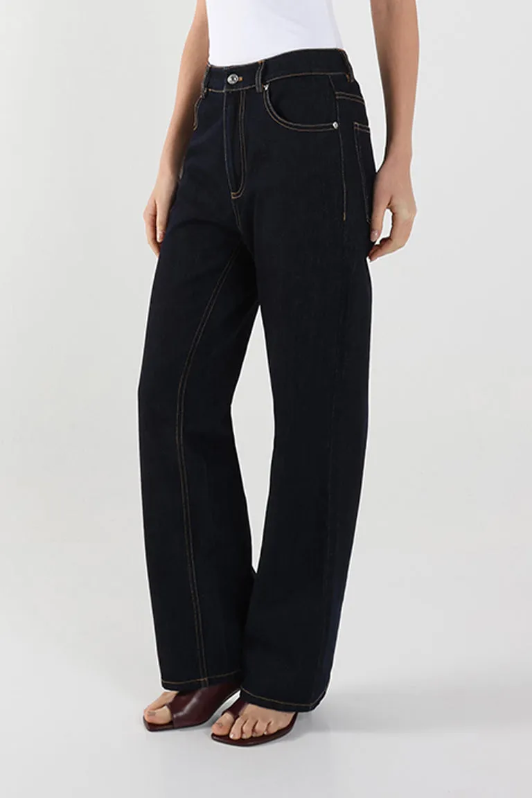 Elina Jeans | Indigo sold by Madison product image thumbnail 5