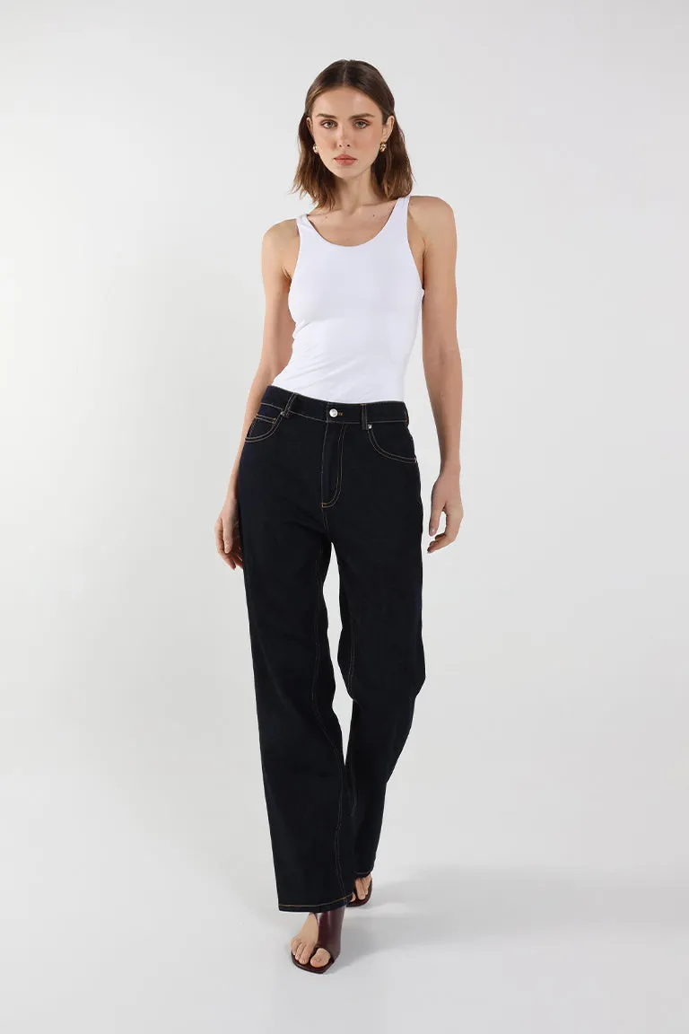 Elina Jeans | Indigo sold by Madison product image thumbnail 4