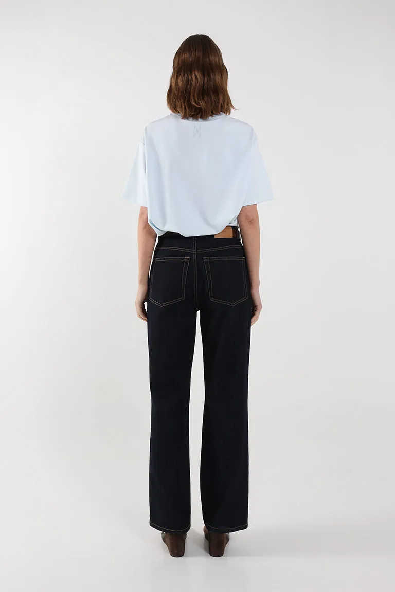 Boyfriend T-Shirt | Powder Blue sold by Madison product image thumbnail 4