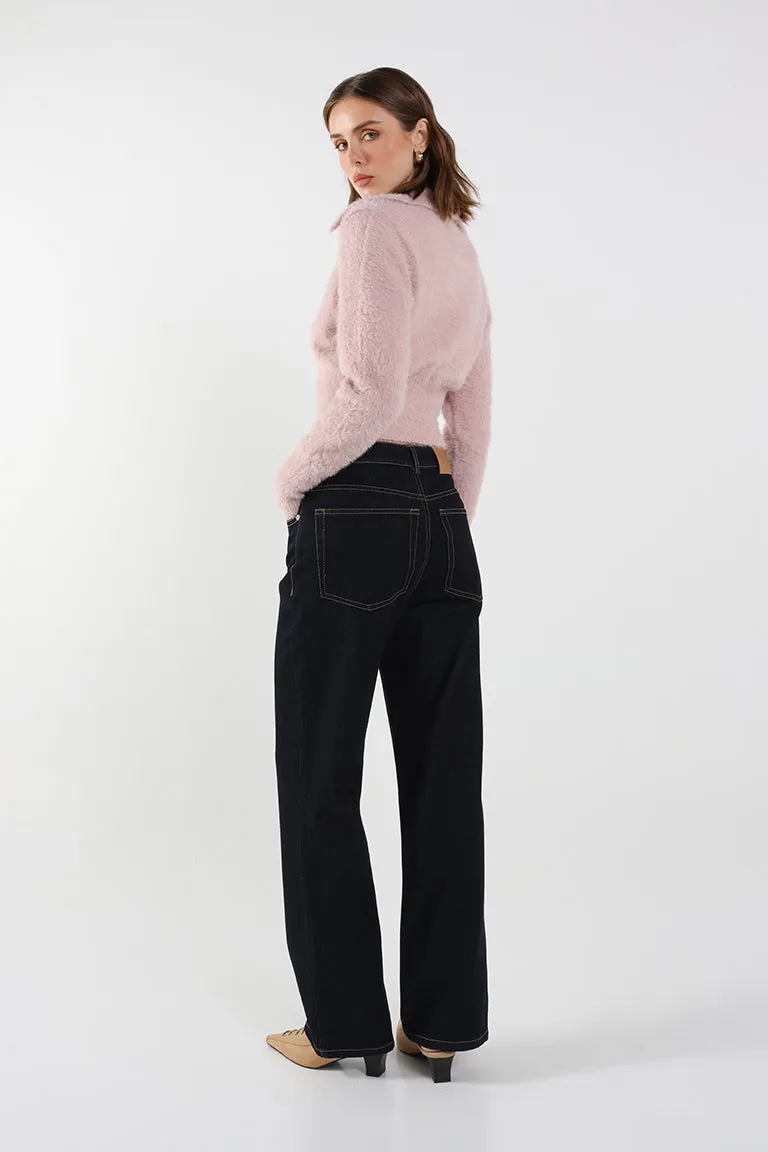 Lucy Knit Cardigan | Dusty Pink sold by Madison product image thumbnail 5