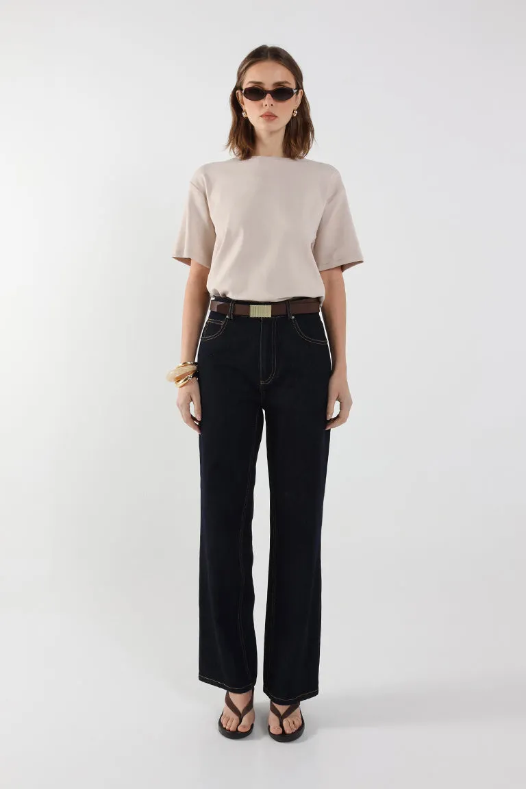 Boyfriend T-Shirt | Oat sold by Madison