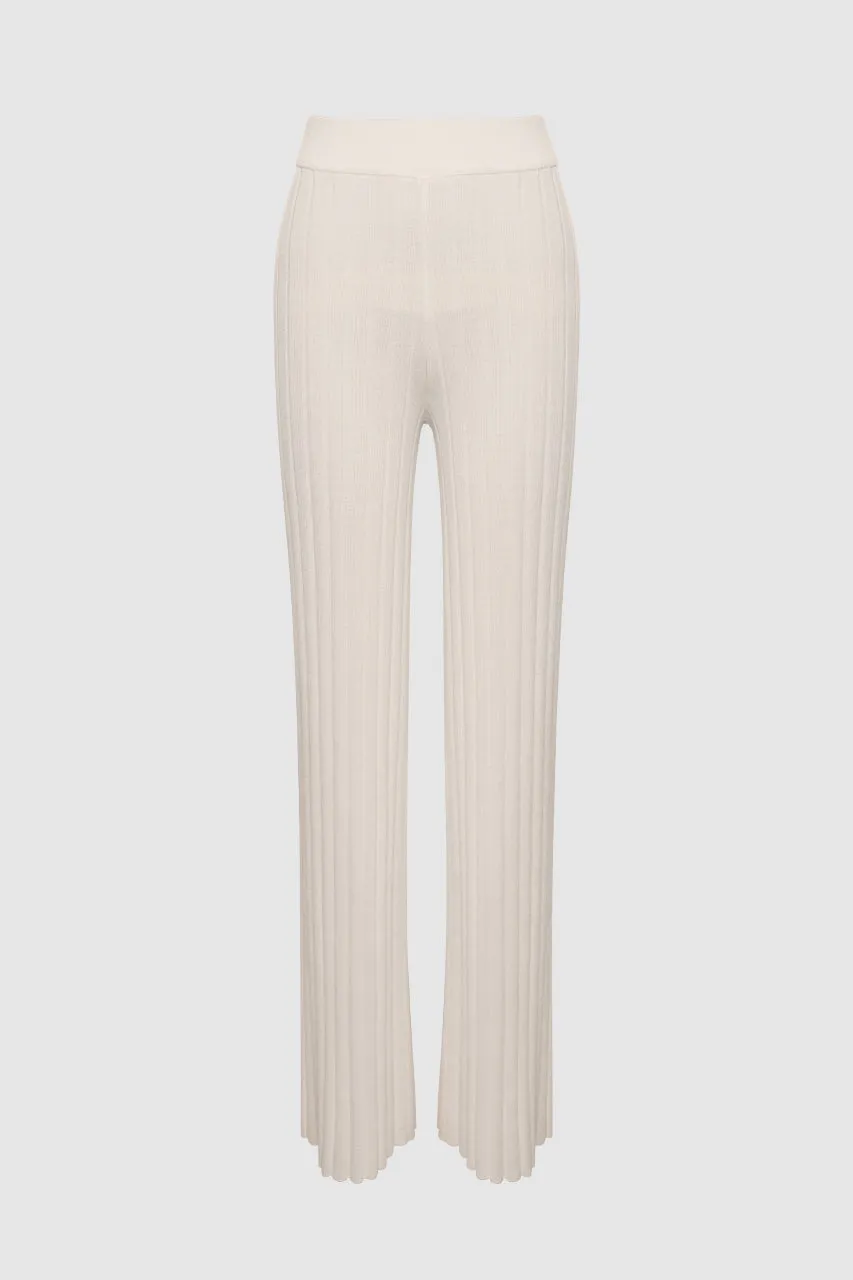 Sweeney Knit Pants | Cream sold by Madison product image thumbnail 2