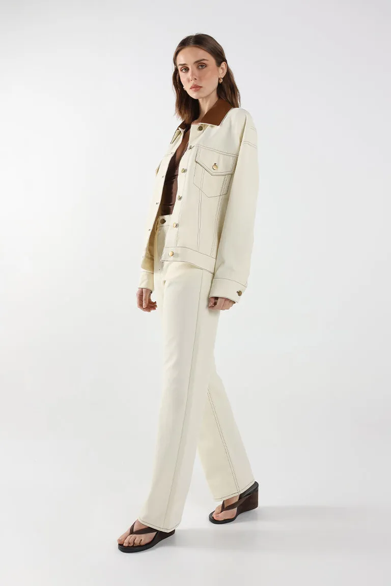 Cedar Jacket | Cream sold by Madison product image thumbnail 3