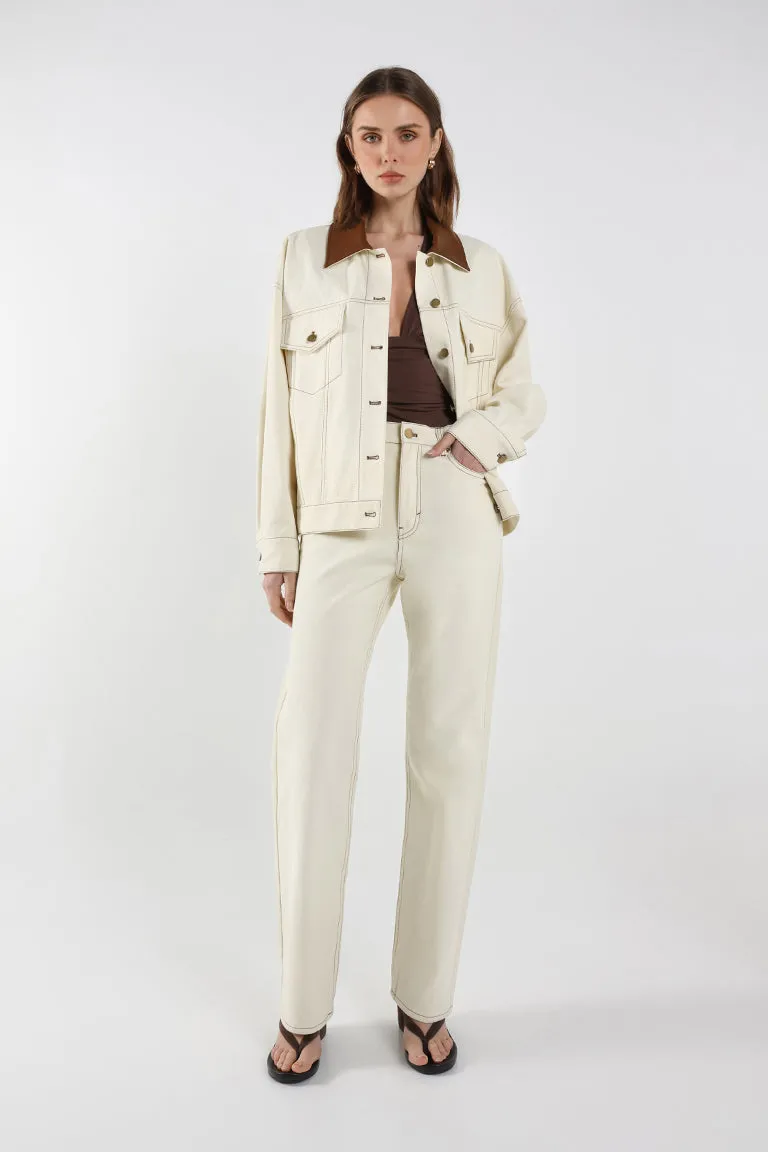 Cedar Jacket | Cream sold by Madison product image thumbnail 2