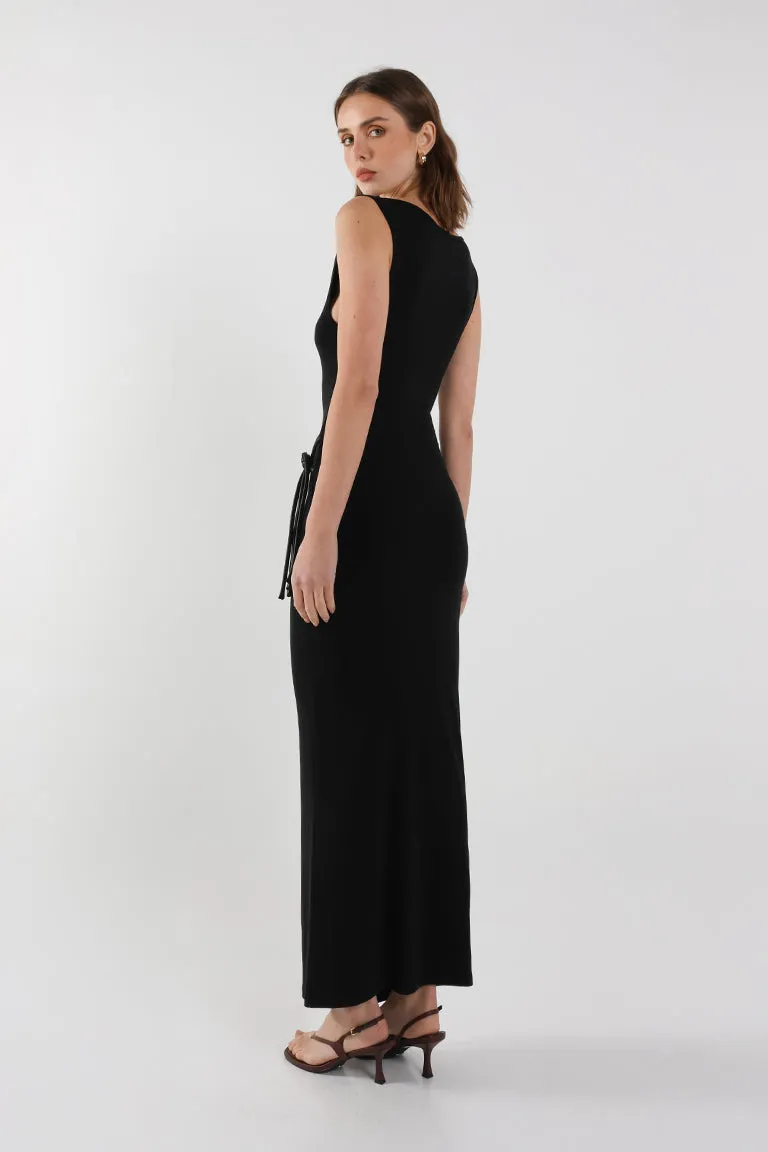 Evelina Maxi Dress | Black sold by Madison product image thumbnail 3