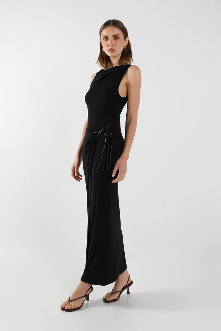 Evelina Maxi Dress | Black sold by Madison product image thumbnail 2