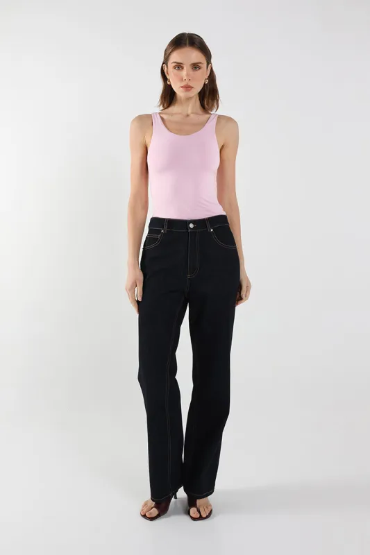 Claudia Bodysuit | Powder Pink sold by Madison