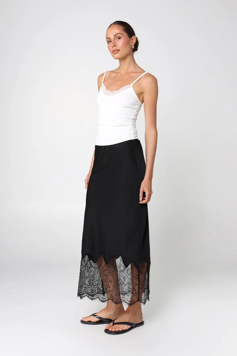 Luella Maxi Skirt | Black sold by Madison product image thumbnail 3