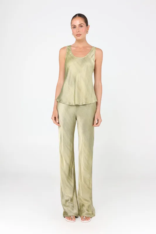 Giovanna Pants | Light Moss sold by Madison