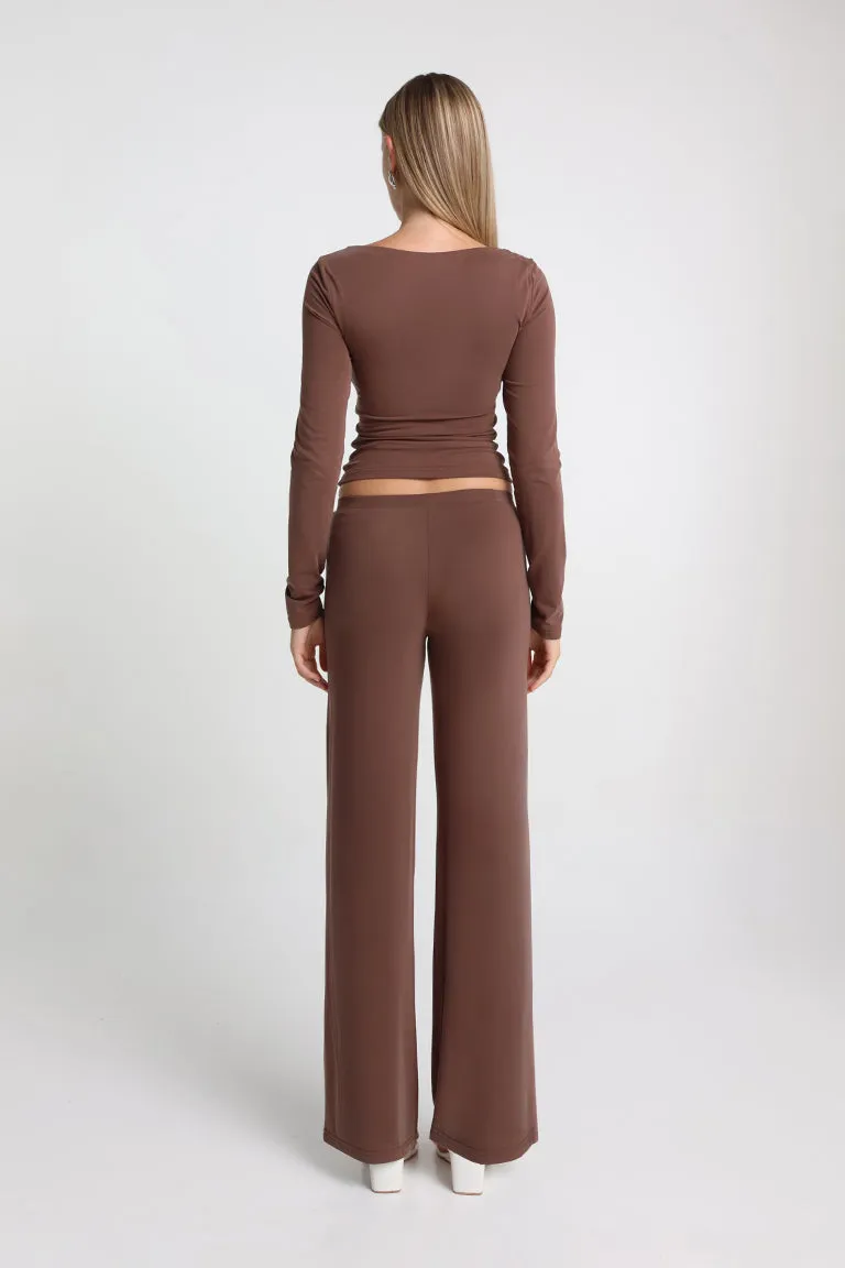 Opal Top | Choc sold by Madison product image thumbnail 4