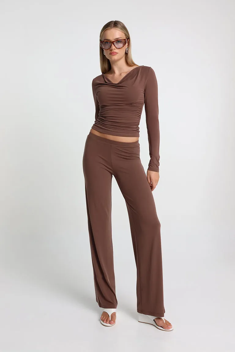 Opal Top | Choc sold by Madison product image thumbnail 5