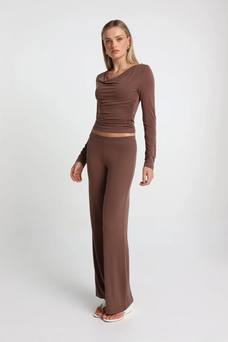 Opal Top | Choc sold by Madison product image thumbnail 3