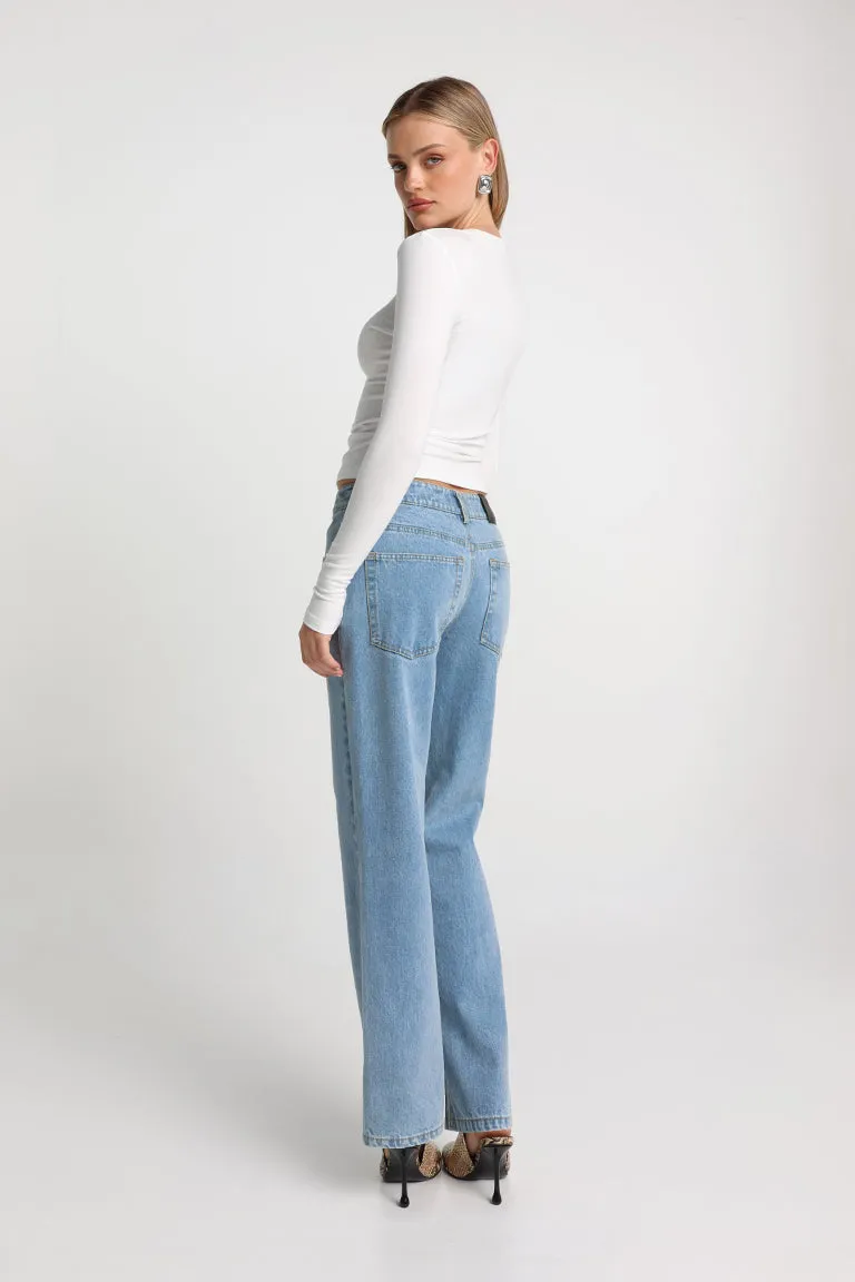 Malani Top | White sold by Madison product image thumbnail 3
