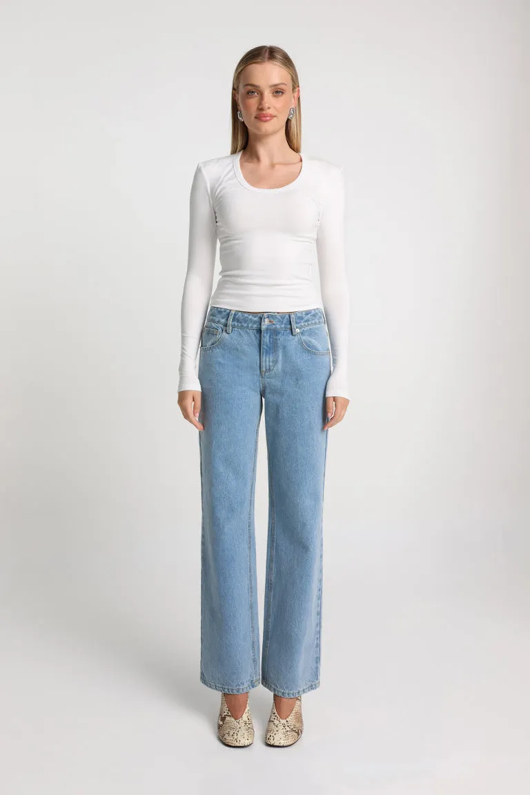 Malani Top | White sold by Madison