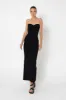 Mae Knit Midi Dress | Black sold by Madison