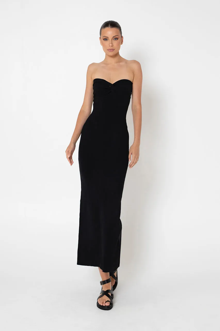 Mae Knit Midi Dress | Black sold by Madison product image thumbnail 2
