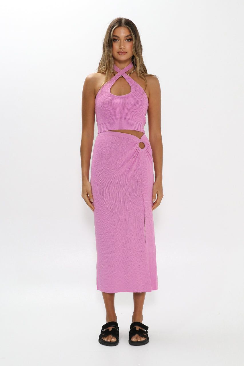 Gwen Knit Top | Pink sold by Madison product image thumbnail 5