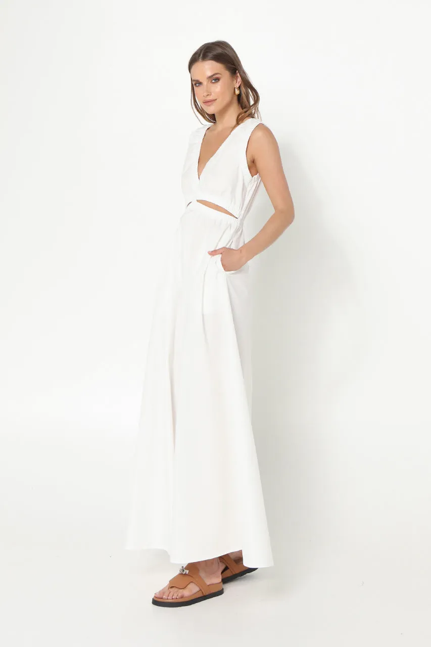 Arlo Maxi Dress | White sold by Madison product image thumbnail 4