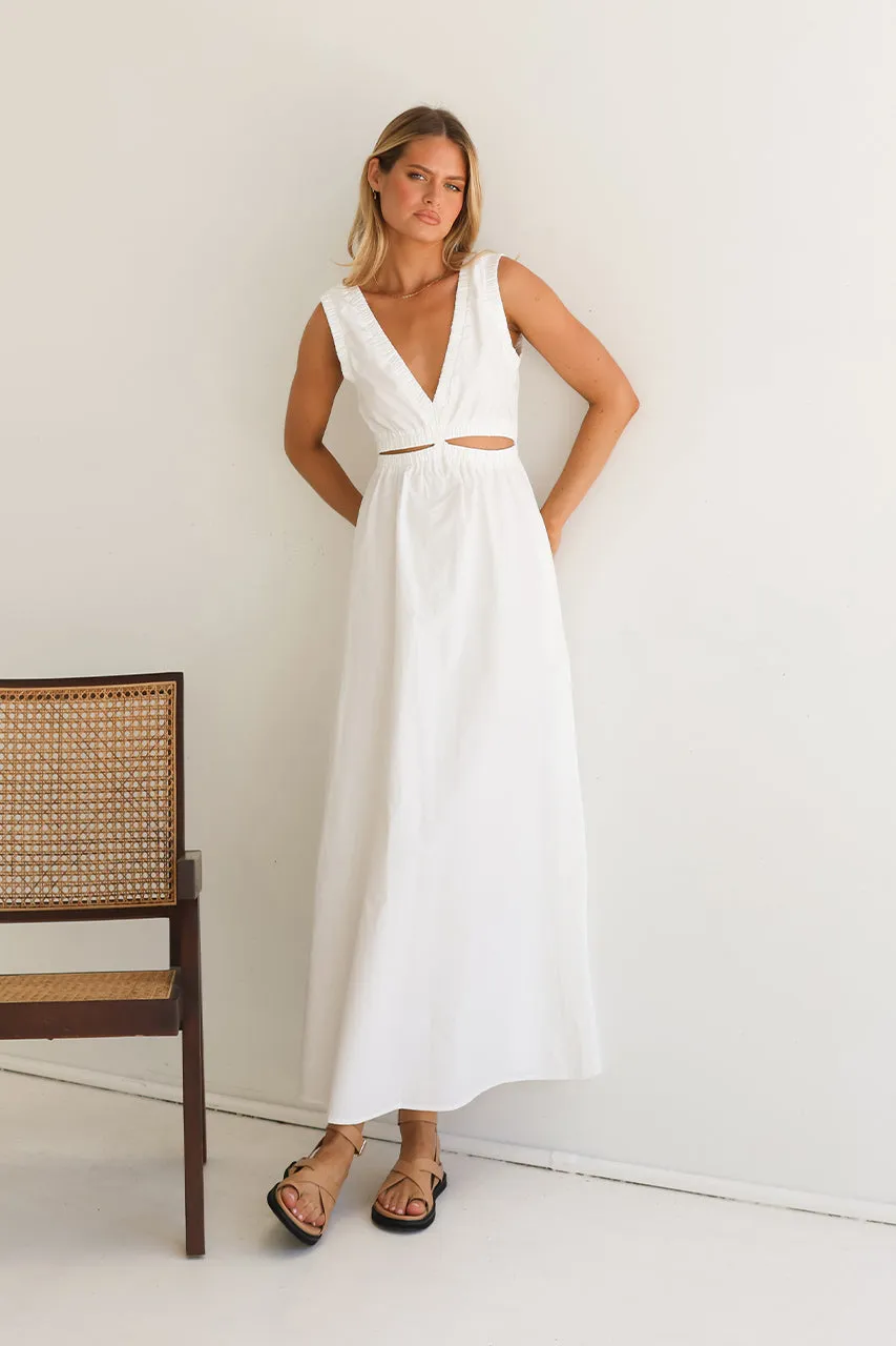 Arlo Maxi Dress | White sold by Madison product image thumbnail 2