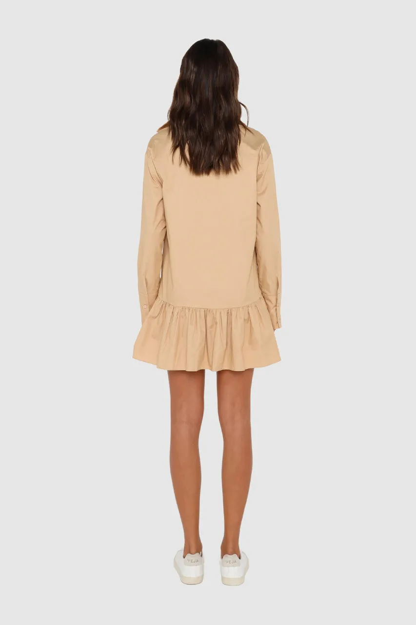 Kenna Mini Dress | Beige sold by Madison product image thumbnail 4