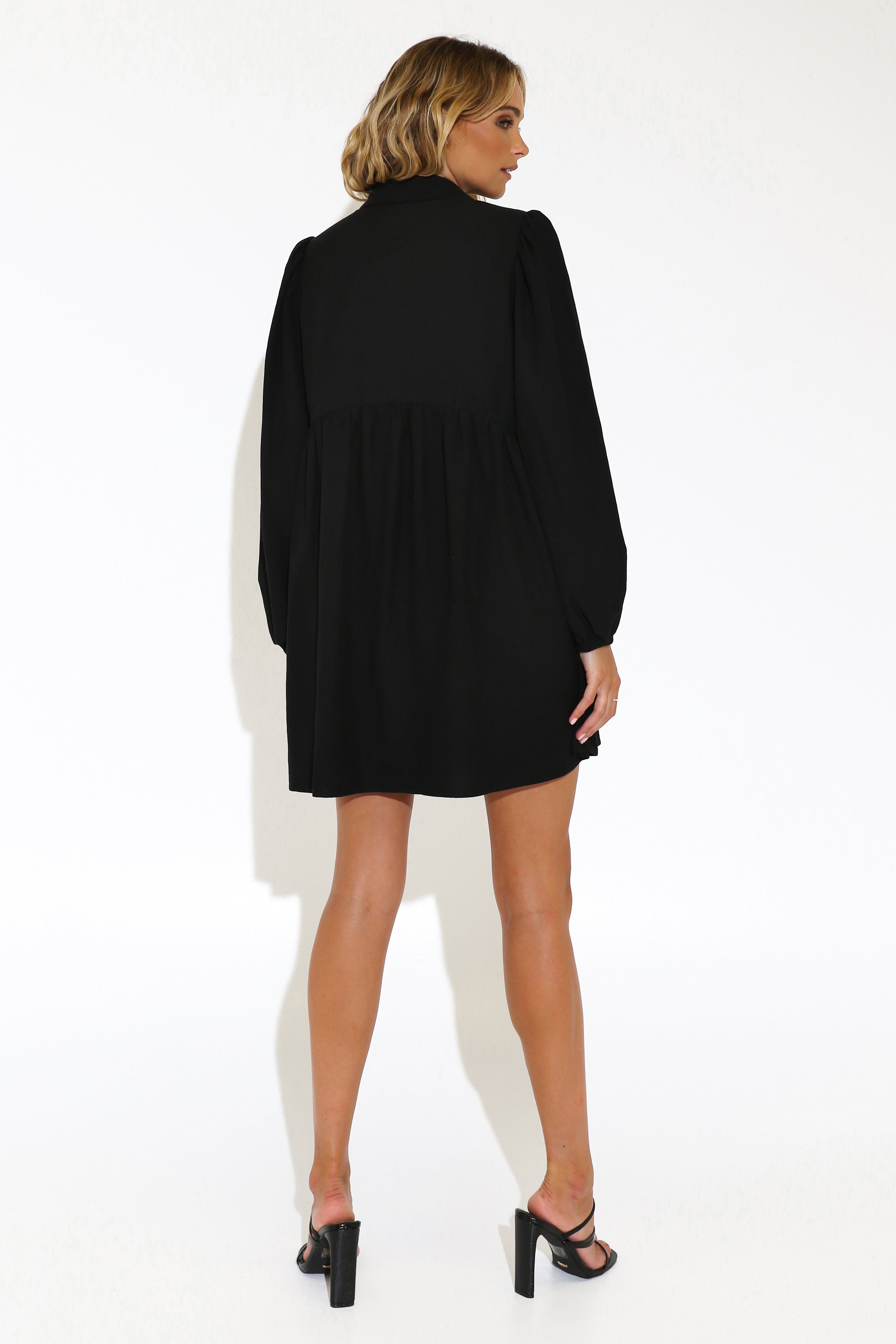 Rosetta Mini Dress | Black sold by Madison product image thumbnail 5
