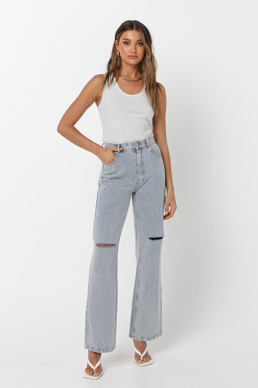 Sinclair Lurex Tank | Silver sold by Madison product image thumbnail 5