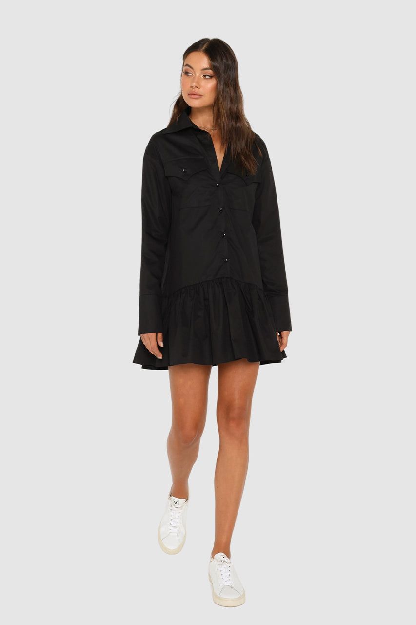 Kenna Mini Dress | Black sold by Madison product image thumbnail 5