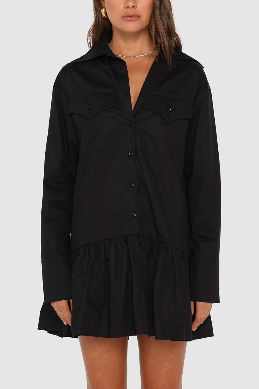 Kenna Mini Dress | Black sold by Madison product image thumbnail 4