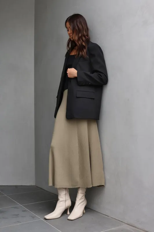 Tilda Knit Skirt | Sage sold by Madison
