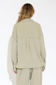 Maha Shirt | Olive sold by Madison
