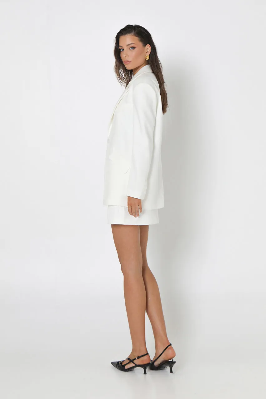 Collins Blazer | White sold by Madison product image thumbnail 5