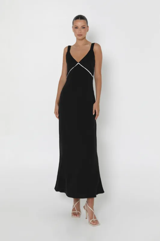 Larissa Maxi Dress | Black sold by Madison