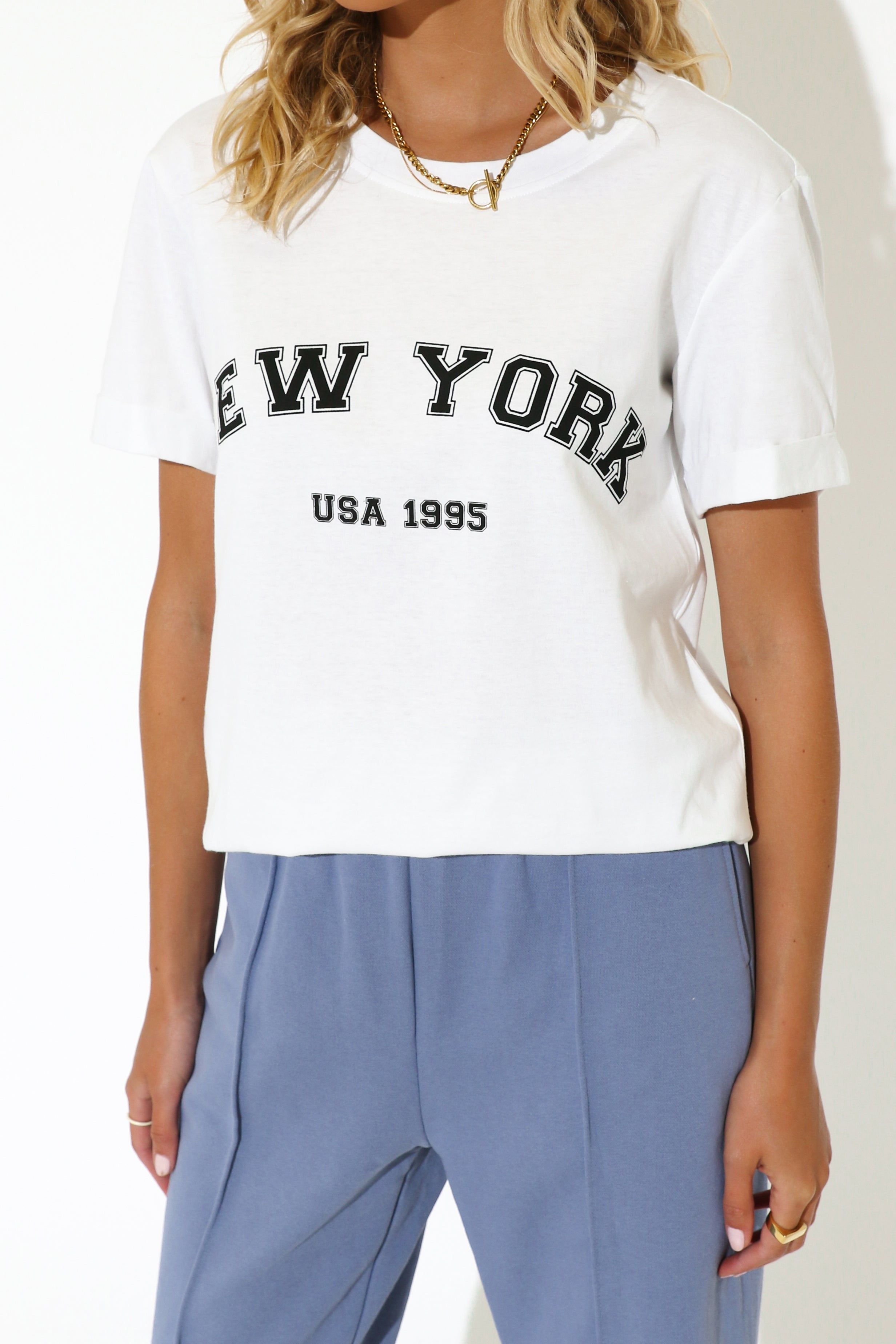 New York Tee | White sold by Madison product image thumbnail 5