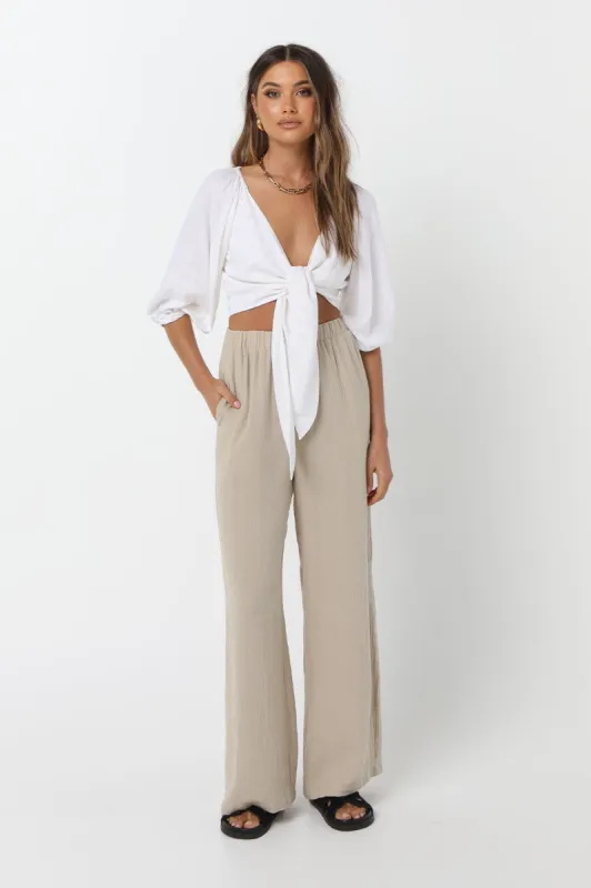Miray Crop | White sold by Madison
