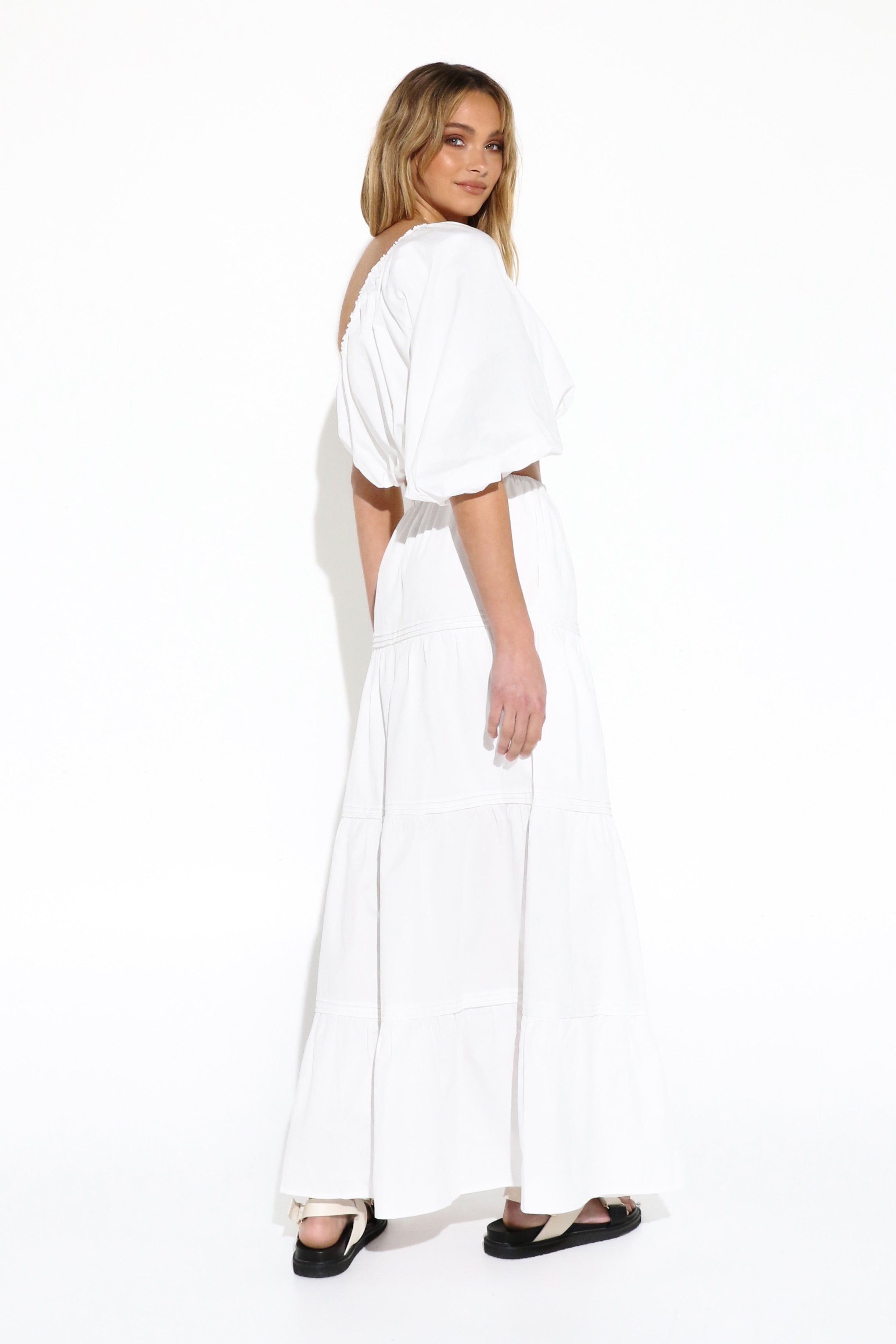 Nixie Crop | White sold by Madison product image thumbnail 7