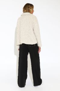 Sherpa Jacket | Cream sold by Madison
