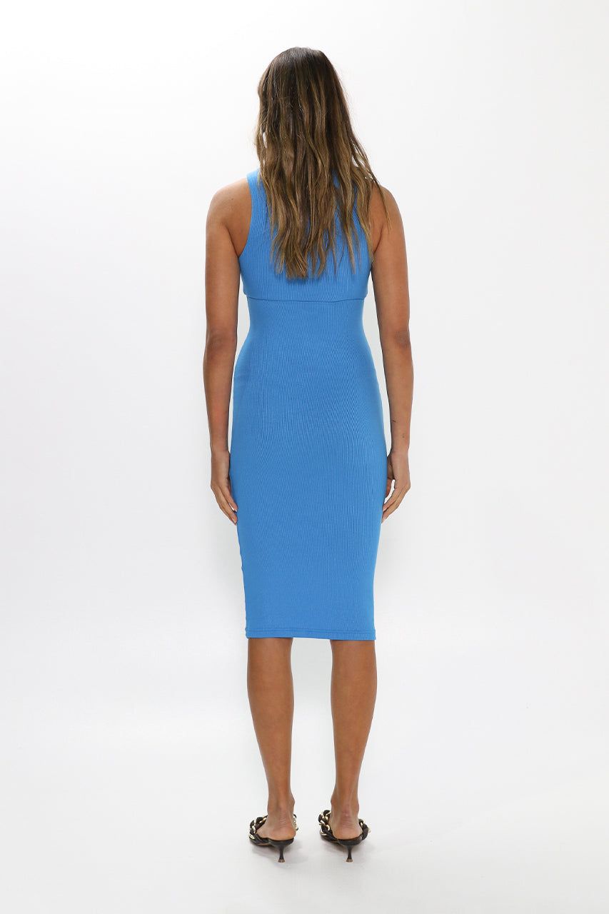 Miami Dress | Blue sold by Madison product image thumbnail 5