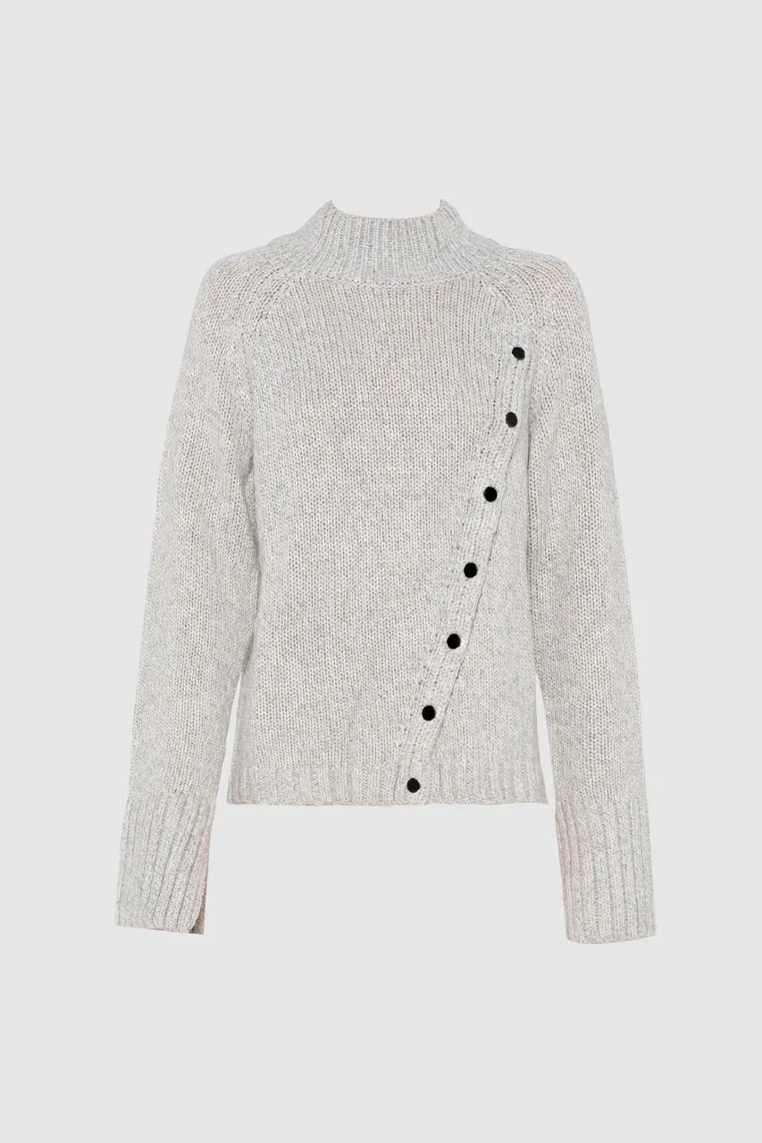 Annalise Knit Jumper | Grey sold by Madison product image thumbnail 2