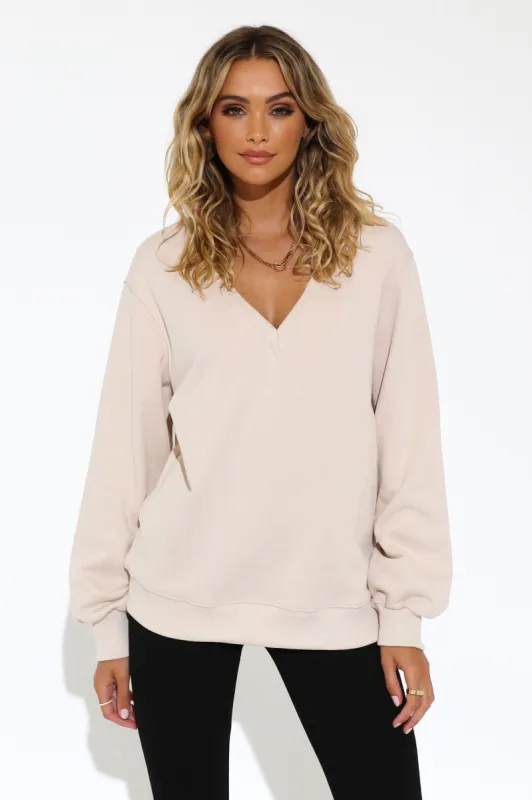 Zani Jumper | Dusty Pink sold by Madison