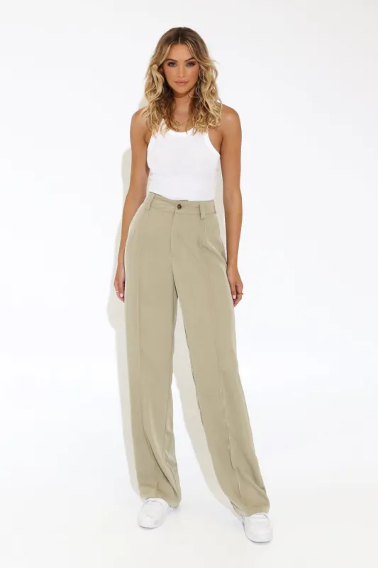Giselle Pants | Olive sold by Madison