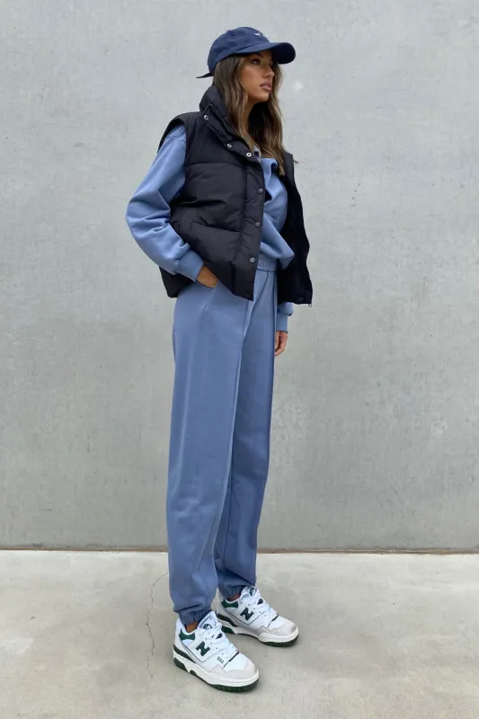 Jordy Puffer Vest | Black sold by Madison