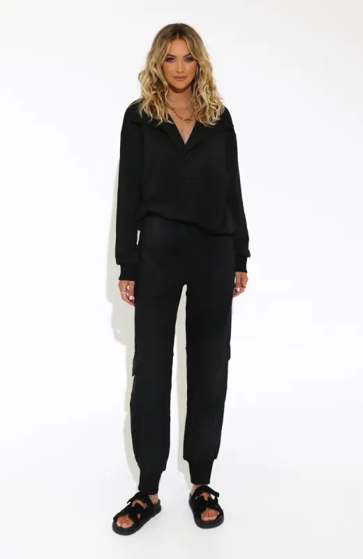 Vera Sweatshirt | Black sold by Madison